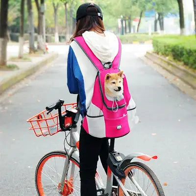 Sac de Transport pour Chien - PetDogCarrier™ - Rose