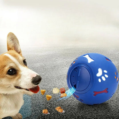 Jouet Interactif pour Chien - DoggyBrainBall™ - Bleu
